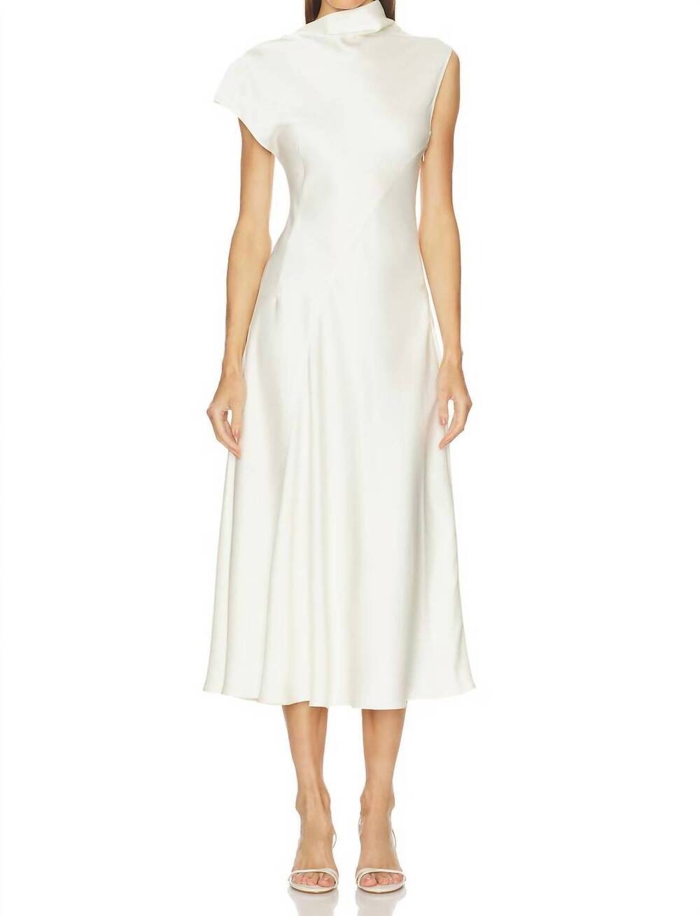 NEW CAMILA COELHO ondina midi dress in ivory